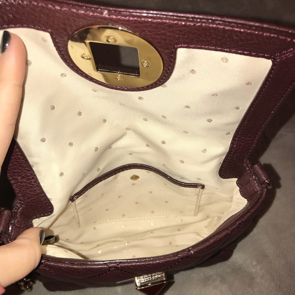 Kate Spade Gold Coast meadow plum quilted bag - Picture 5 of 5